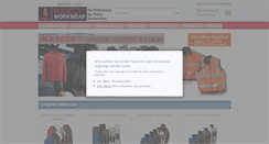 Desktop Screenshot of mascot-workwear.at